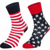 Dětské ponožky - Tommy Hilfiger KIDS SOCK 2P STARS AND STRIPES - 1