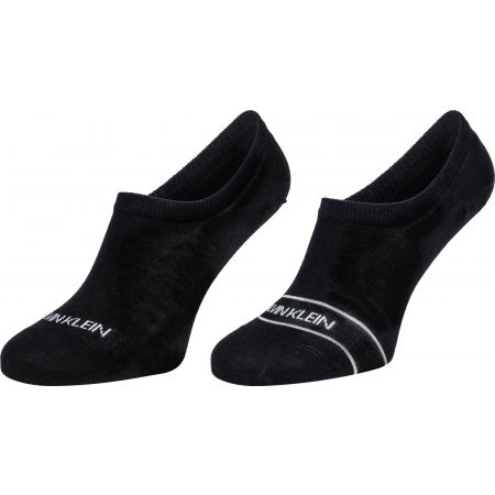 Dámské ponožky - Calvin Klein WOMEN LINER 2P SPARKLE STRIPE ALICE - 1