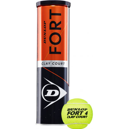 Tenisové míče - Dunlop FORT CLAY COURT 4 KS - 1