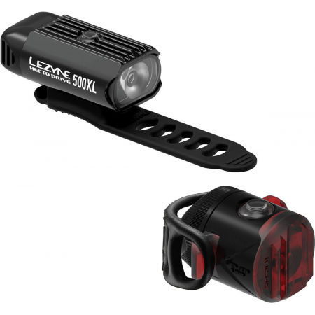Lezyne HECTO DRIVE 500XL / FEMTO USB PAIR - Set světel