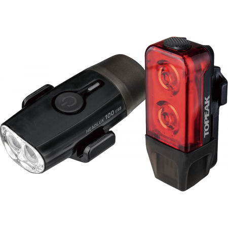 Topeak POWERLUX USB COMBO - Sada světel na kolo