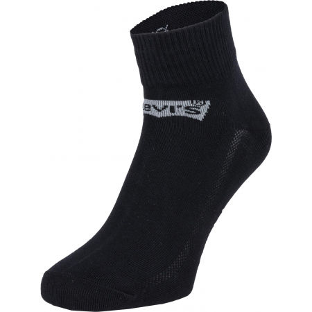 Ponožky - Levi's® MID CUT BATWING LOGO 3P - 2