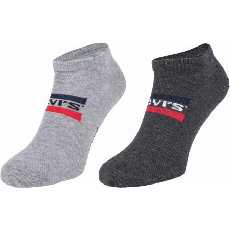 Ponožky - Levi's® LOW CUT SPRTWR LOGO 2P - 1