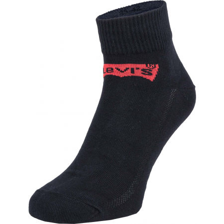 Ponožky - Levi's® MID CUT BATWING LOGO 3P - 2