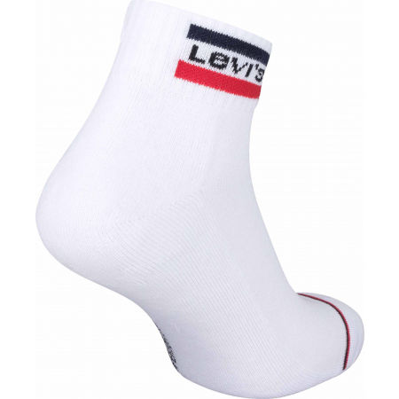 Ponožky - Levi's® MID CUT SPRTWR LOGO 2P - 3