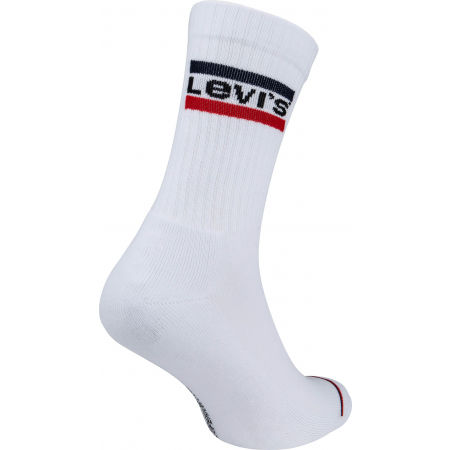 Ponožky - Levi's® REGULAR CUT SPRTWR LOGO 2P - 3