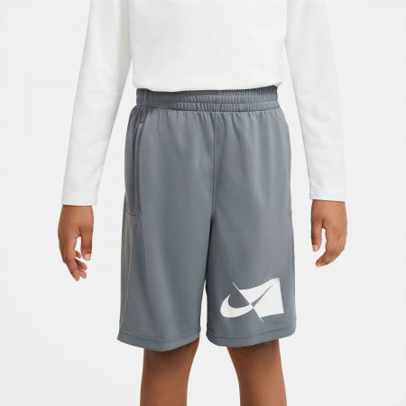 Chlapecké tréninkové šortky - Nike DRY HBR SHORT B - 3