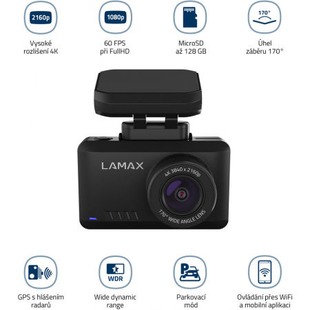Autokamera - LAMAX T10 4K GPS - 5