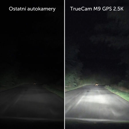 Autokamera - TrueCam M9 GPS 2.5K - 11