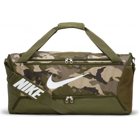 Nike BRASILIA DUFFEL CAMO M - Sportovní taška