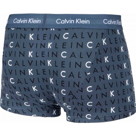 Pánské boxerky - Calvin Klein LOW RISE TRUNK 3PK - 4