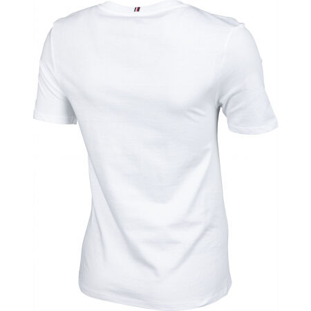 Dámské tričko - Tommy Hilfiger SLIM ROUND GRAPHIC C-NK TEE SS - 3