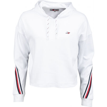 Tommy Hilfiger RELAXED DOUBLE PIQUE HOODIE LS - Dámská mikina