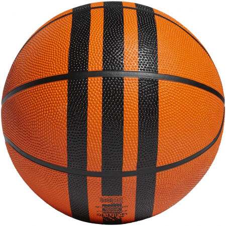 Basketbalový míč - adidas 3-STRIPES RUBBER X2 - 2