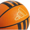 Basketbalový míč - adidas 3-STRIPES RUBBER X2 - 3