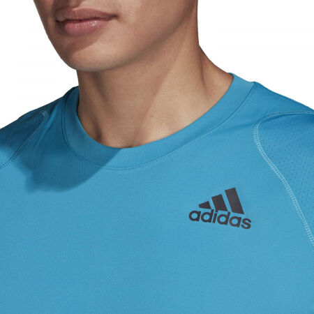 Pánské tenisové tričko - adidas CLUB 3 STRIPES TENNIS TEE - 6