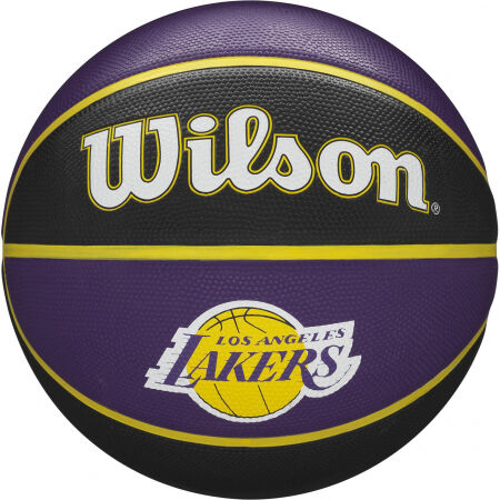Basketbalový míč - Wilson NBA TEAM TRIBUTE LAKERS - 1