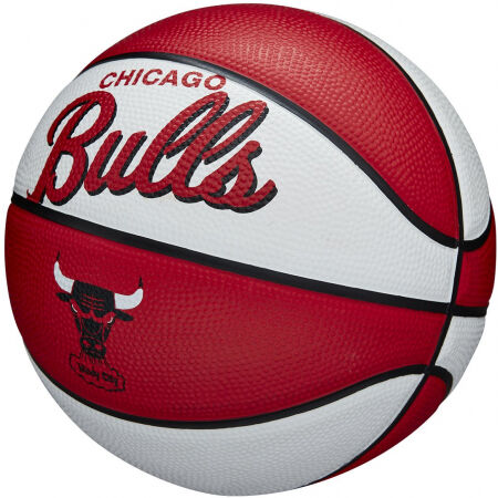 Mini basketbalový míč - Wilson NBA RETRO MINI BULLS - 4