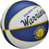 Mini basketbalový míč - Wilson NBA RETRO MINI WARRIORS - 3