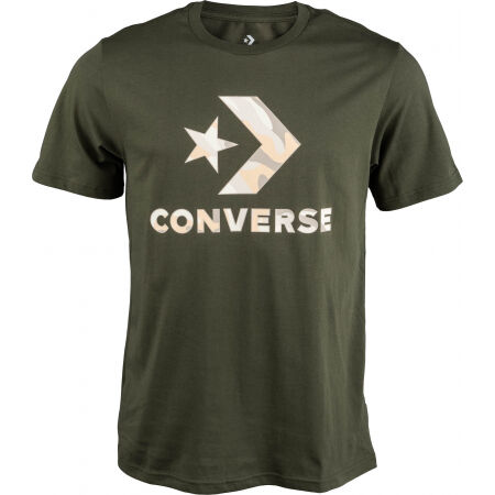 Converse CAMO FILL GRAPPHIC TEE - Pánské tričko