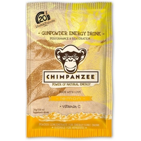 Energetický nápoj - Chimpanzee GUNPOWDER LEMON EN.DRINK 30G