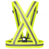 Elastická sportovní reflexní vesta s nastavitelnými popruhy - Runto X05 - 2