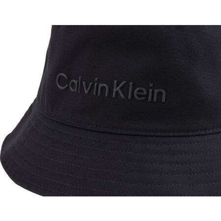 Klobouk - Calvin Klein DARK ESSENTIAL BUCKET HAT - 3