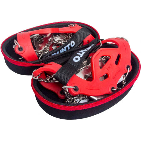 Protiskluzové návleky na boty s ocelovými hroty a stahováním na suchý zip - Runto NESMEK - 6