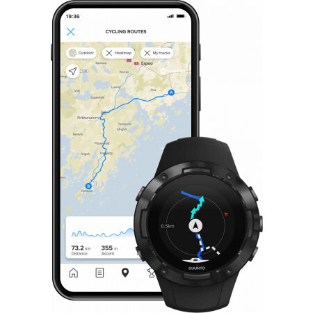 Multisportovní GPS hodinky - Suunto 5 - 25