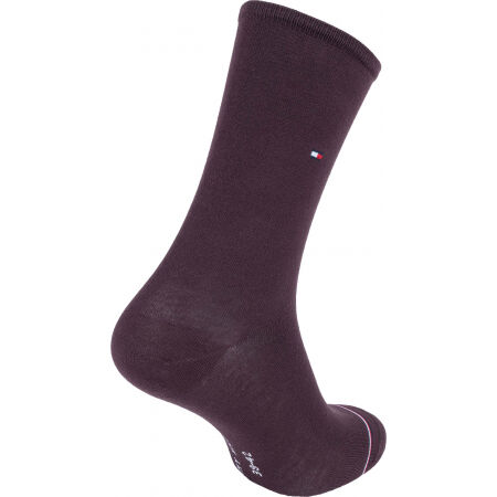 Dámské ponožky - Tommy Hilfiger WOMEN SEASONAL TENCEL SOCK 2P FOLK STRIPE - 3