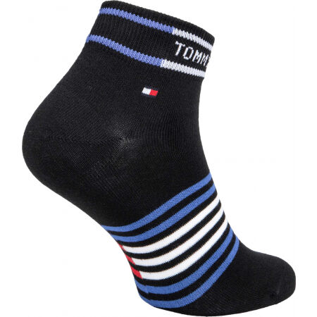 Pánské ponožky - Tommy Hilfiger MEN QUARTER 2P BRETON STRIPE - 5