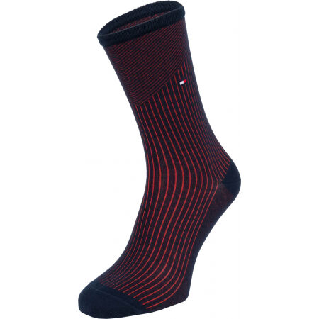 Dámské ponožky - Tommy Hilfiger WOMEN SEASONAL TENCEL SOCK 2P RIB - 4