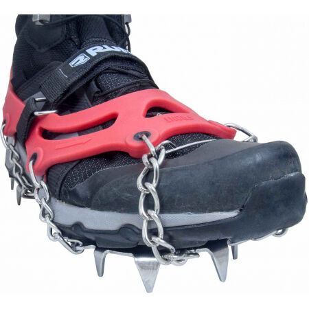 Protiskluzové návleky na boty s ocelovými hroty a stahováním na suchý zip - Runto NESMEK - 3
