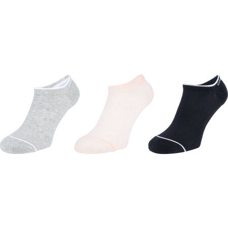 Calvin Klein WOMENS 3PK NO SHOW ATHLEISURE REESE - Dámské ponožky