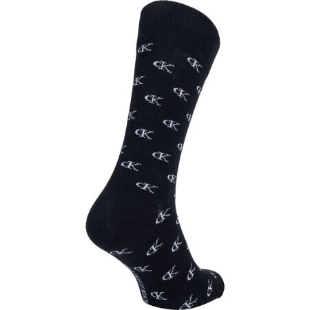 Sada panských ponožek - Calvin Klein CREW 4P JEANS LOGO GIFTBOX WADE - 7