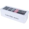 Sada panských ponožek - Calvin Klein CREW 4P JEANS LOGO GIFTBOX WADE - 10