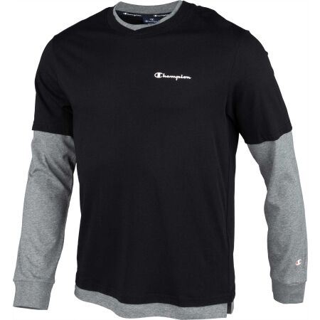 Pánské triko s dlouhým rukávem - Champion LONG SLEEVE CREWNECK T-SHIRT - 2