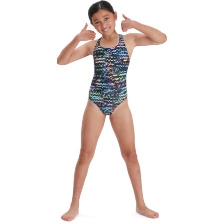 Dívčí jednodílné plavky - Speedo ALLOVER MEDALIST - 2