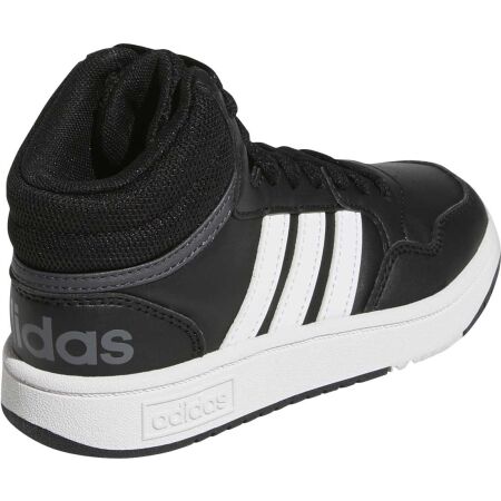 Dětské kotníkové tenisky - adidas HOOPS 3.0 MID K - 6