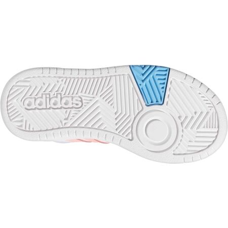 Dětské kotníkové tenisky - adidas HOOPS 3.0 MID K - 5