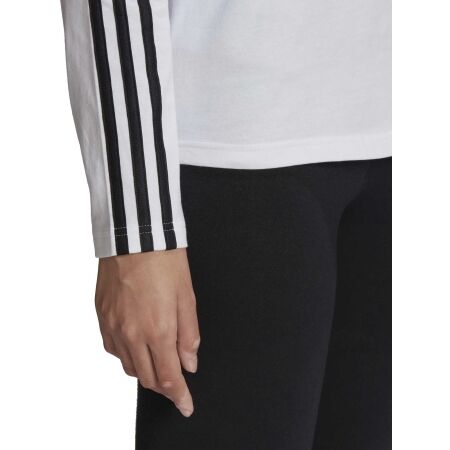 Dámské tričko s dlouhým rukávem - adidas 3-STRIPES LONGSLEEVE TEE - 7