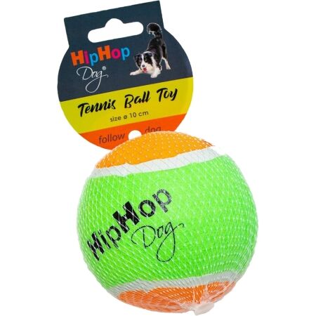 Tenisový míček pro psy - HIPHOP DOG TENNIS BALL 10 CM MIX - 3