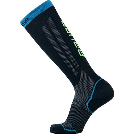 Bauer PERFORMANCE TALL SKATE SOCK - Vysoké kompresní ponožky