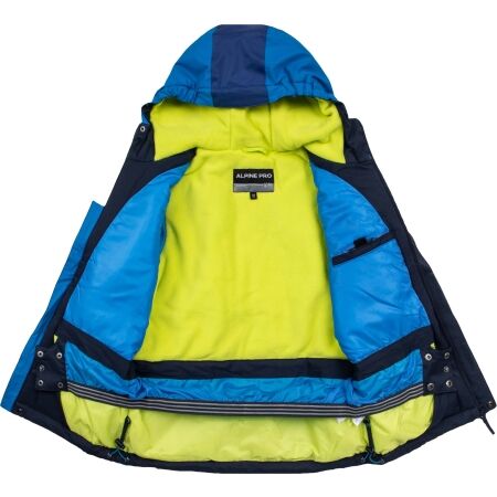 Chlapecká lyžařská bunda - ALPINE PRO HAAZELO - 4