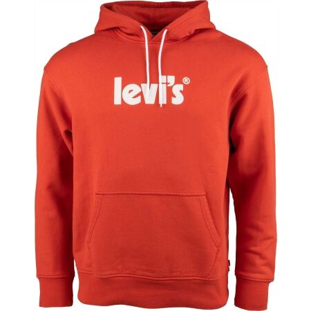Pánská mikina - Levi's® RELAXED GRAPHIC PO POSTER HOODIE - 1