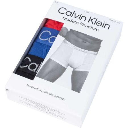 Pánské boxerky - Calvin Klein TRUNK 3PK - 11