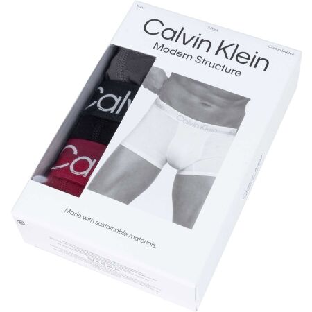 Pánské boxerky - Calvin Klein TRUNK 3PK - 11