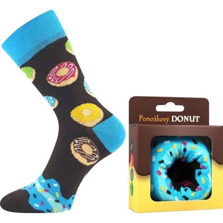 Unisex ponožky - Lonka DONUT - 1