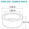 Vířivý bazén - Marimex PURE SPA - BUBBLE HWS 8 - INTEX 2841 - 5