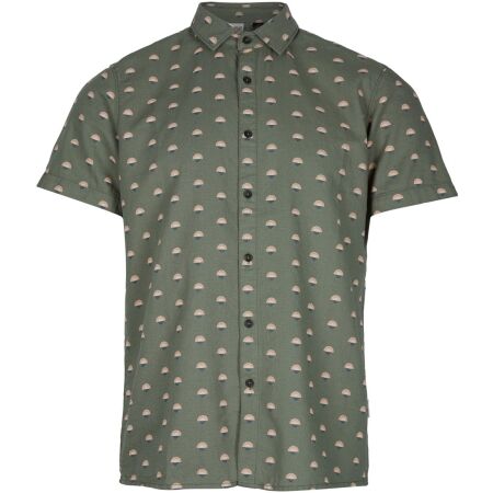 O'Neill AOP CHAMBRAY SHIRT - Pánská košile s krátkým rukávem